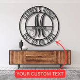 Elaborate Name Personalized Gifts - Custom Metal Sign, Split Letter - GiFTiFY