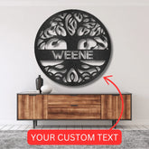 Tree of Life Sign - Custom Metal Sign, Family Tree, Wedding Present - GiFTiFY