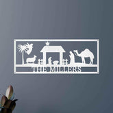 Nativity Personalized Gifts - Custom Metal Sign - GiFTiFY