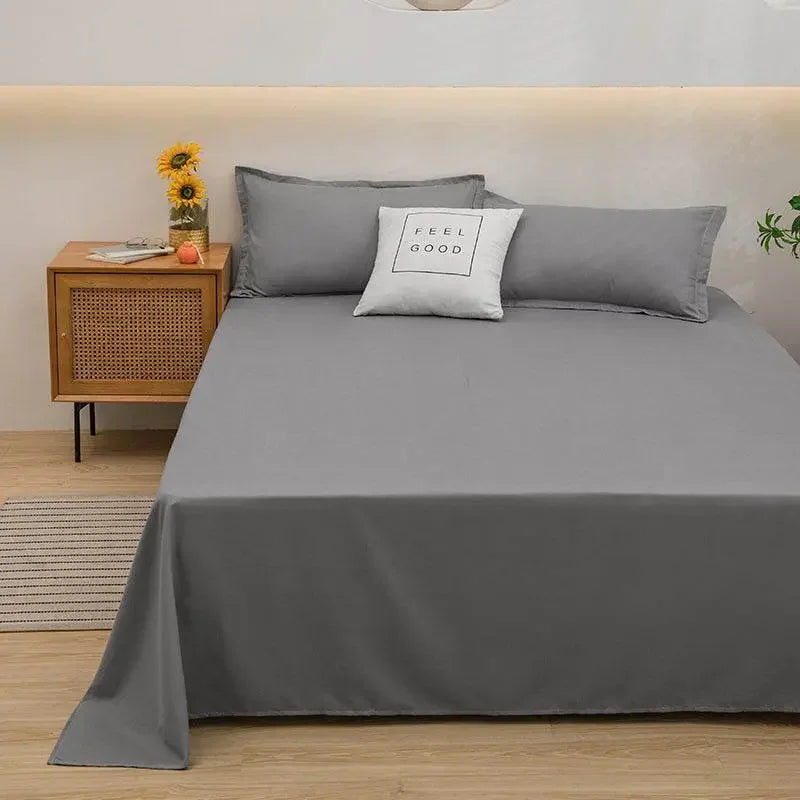 Solid Color Flat Bed Sheet - GiFTiFY
