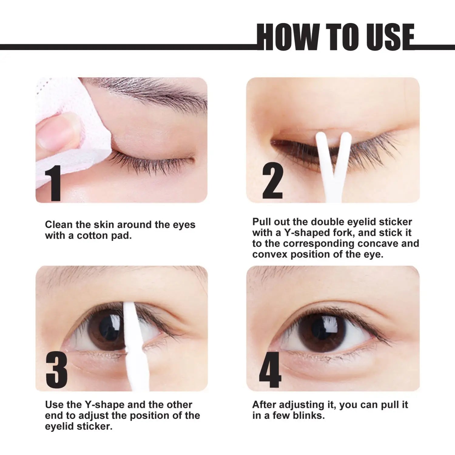 West&Month Double Eyelid Tape Natural Mesh Adhesive