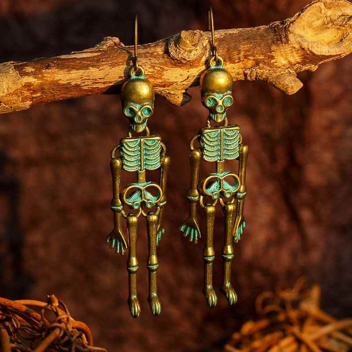 Skeleton Alloy Earrings - GiFTiFY