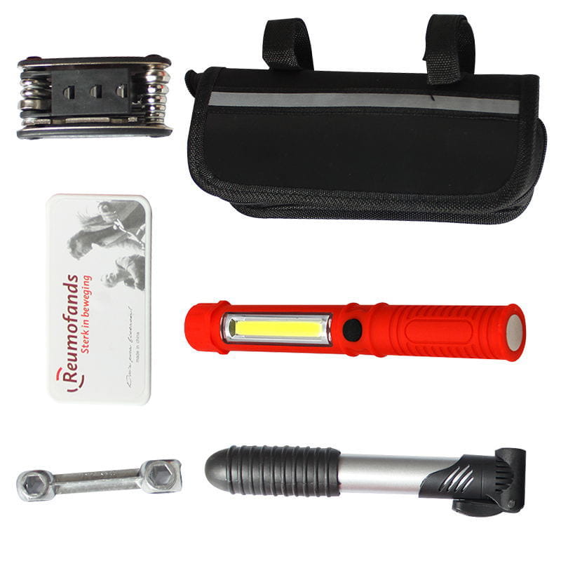 Premium Bicycle Repair Tool Set with Air Cylinder