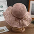 Fashionable Handmade Crochet Straw Hat Womenswear by CJ