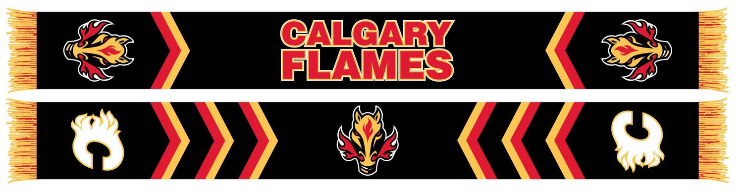 Calgary Flames Jersey Hook Scarf