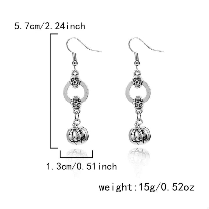 Halloween Pumpkin Dangle Earrings - GiFTiFY