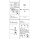 Daisy Nozzle Pet Cat Water Fountain Stainless Steel - GiFTiFY