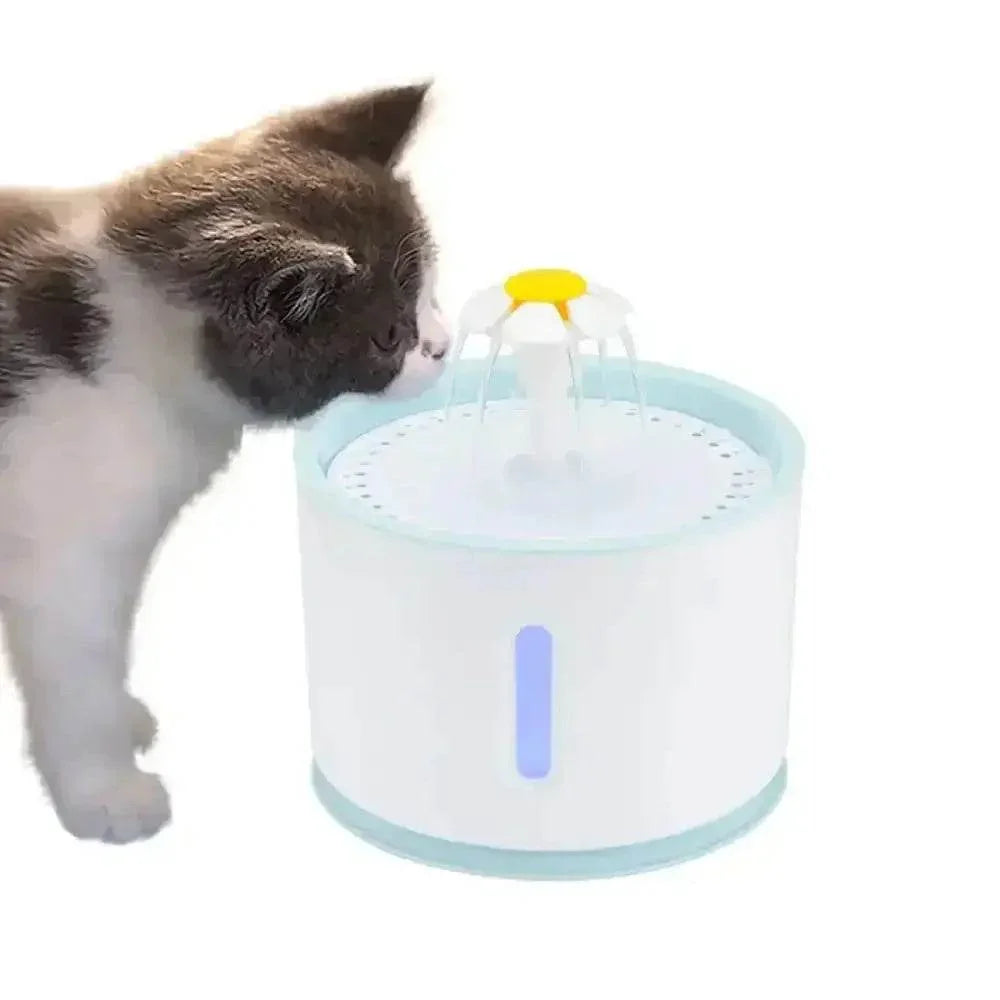 Daisy Nozzle Pet Cat Water Fountain Stainless Steel - GiFTiFY