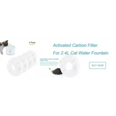 Daisy Nozzle Pet Cat Water Fountain Stainless Steel - GiFTiFY