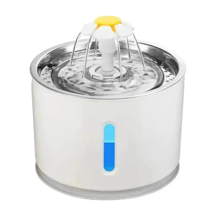 Daisy Nozzle Pet Cat Water Fountain Stainless Steel - GiFTiFY