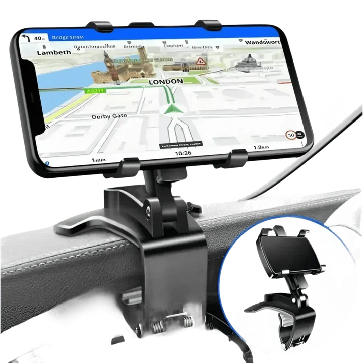 Dashboard Car Phone Holder Adjustable Clamp - GiFTiFY