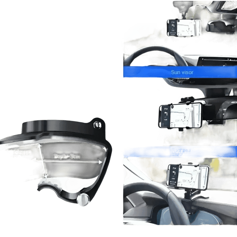 Dashboard Car Phone Holder Adjustable Clamp by Shop1102842769 Store