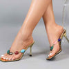 Sandals Women's Bohemian Colored Rhinestone