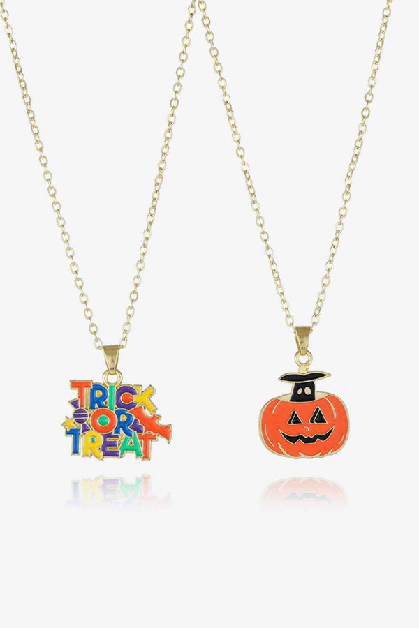 Two-Piece Halloween Theme Necklace Set - GiFTiFY