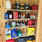 Deluxe Garden Tool Organizer Kit – Yard Tool Rack & Shed Storage System - GiFTiFY