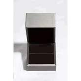 Diamond Silver Wide Band Ring - GiFTiFY