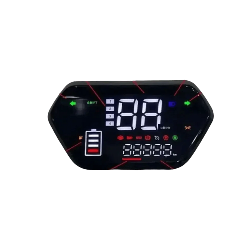 Motorcycle Speedometer LCD Display Speed Control Panel Ebike LCD Display by Little Bird Sport Store