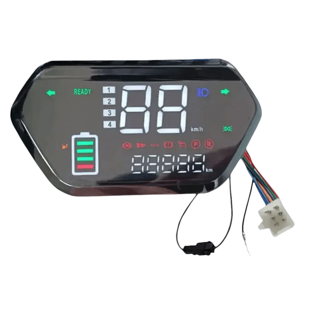 Motorcycle Speedometer LCD Display Speed Control Panel Ebike LCD Display by Little Bird Sport Store