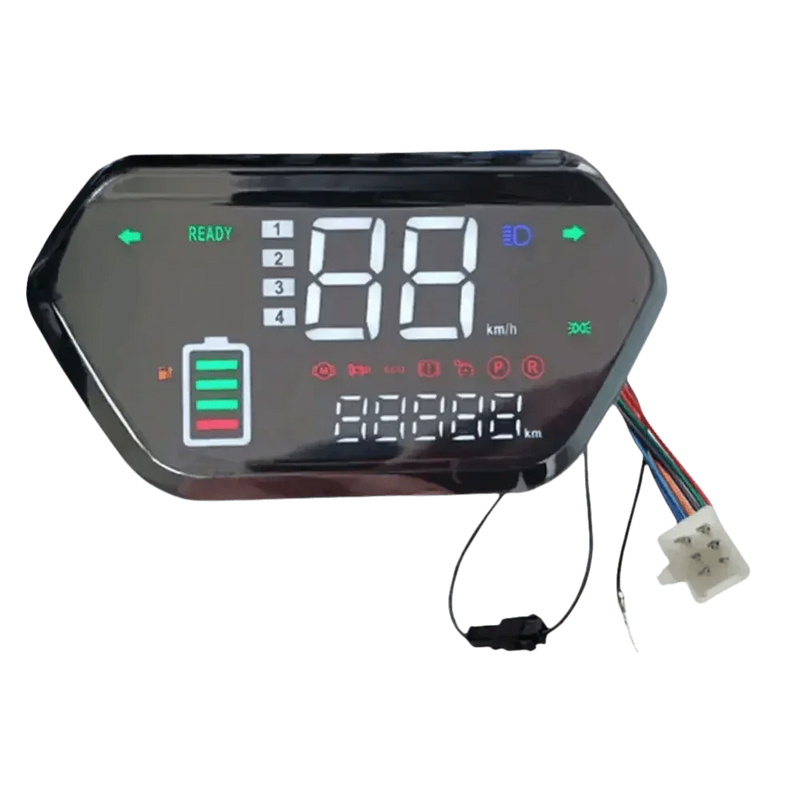Motorcycle Speedometer LCD Display Speed Control Panel Ebike LCD Display by Little Bird Sport Store