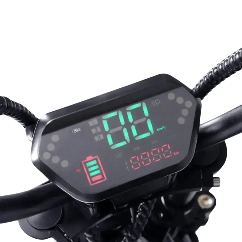 Motorcycle Speedometer LCD Display Speed Control Panel Ebike LCD Display by Little Bird Sport Store
