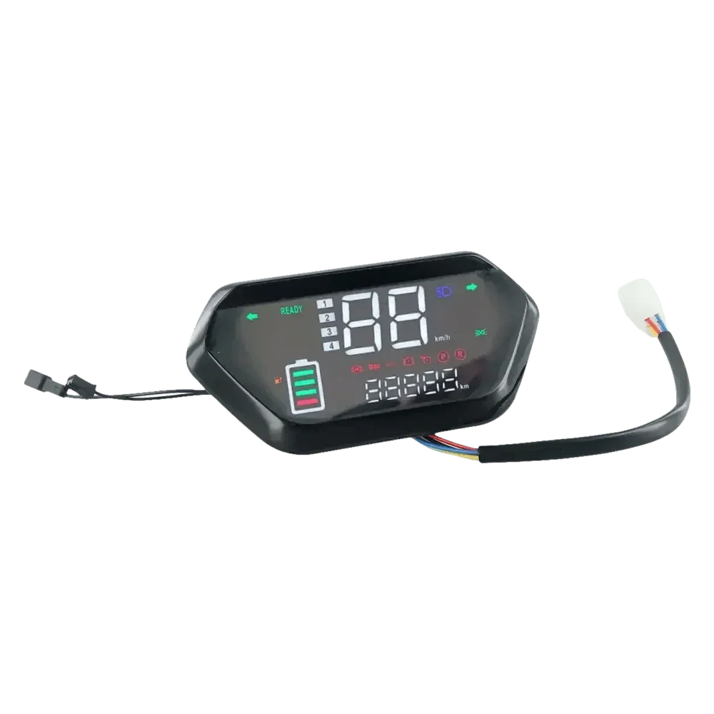 Motorcycle Speedometer LCD Display Speed Control Panel Ebike LCD Display by Little Bird Sport Store