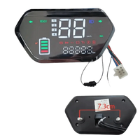 Motorcycle Speedometer Display - Speed Control Panel for Accurate Readings
