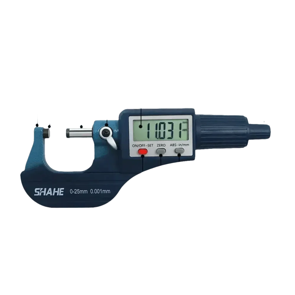 Digital Micrometer Extra Large LCD Screen - GiFTiFY