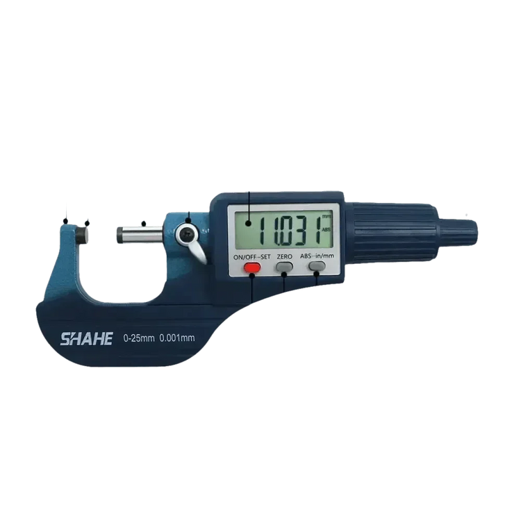 Digital Micrometer Extra Large LCD Screen - GiFTiFY