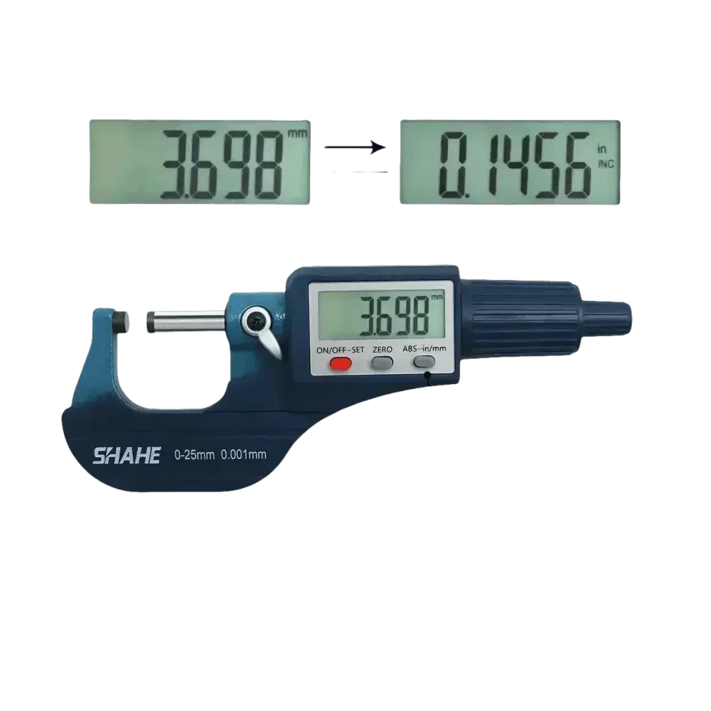 Digital Micrometer Extra Large LCD Screen - GiFTiFY