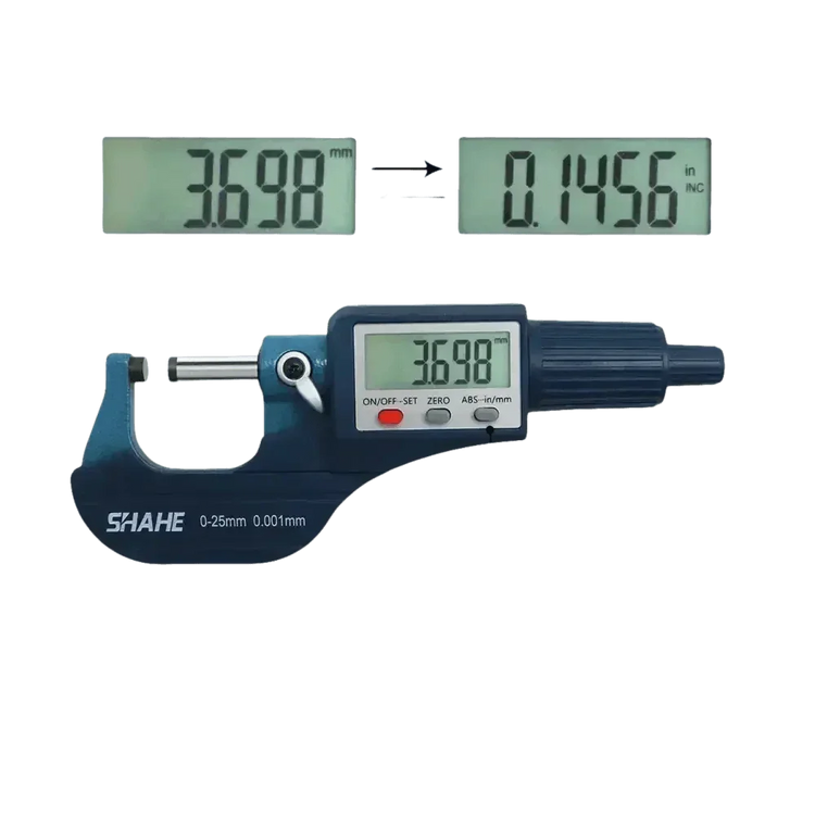 Digital Micrometer Extra Large LCD Screen - GiFTiFY