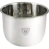 Digital Pressure Cooker, Silver, 6 quart, Multifunctional cookware, Preset Timer, Stainless Steel - GiFTiFY