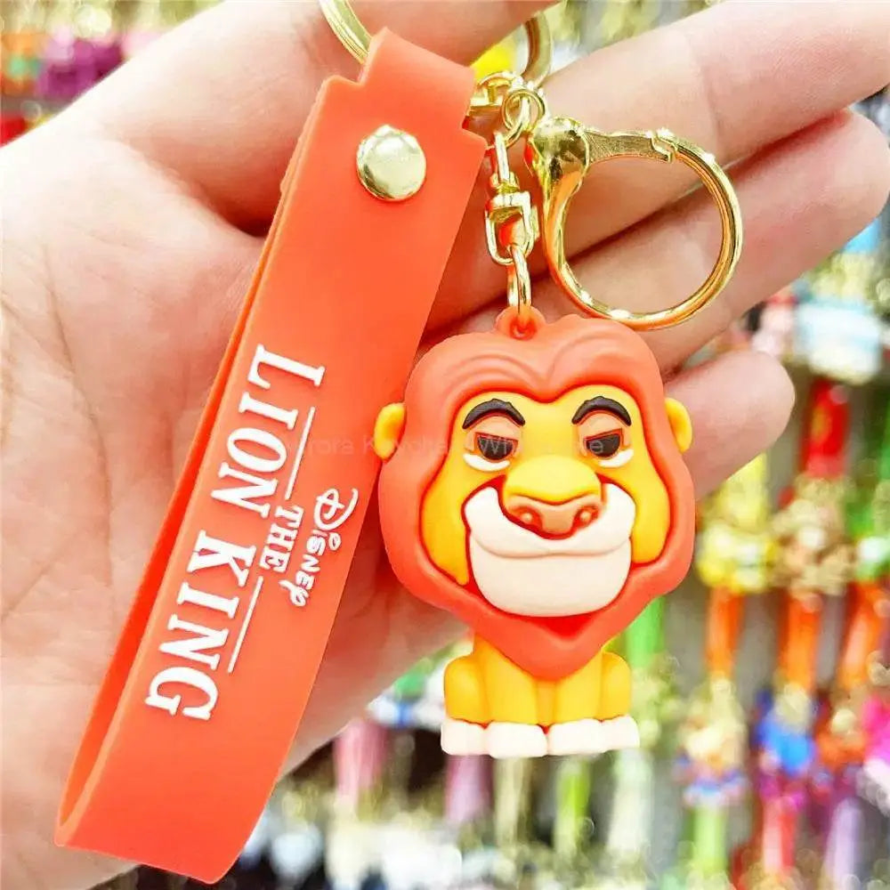 Disney Cartoon Anime Lilo and Stitch Pendant Keychains Holder Car Key Chain Key Ring Mobile Phone Bag Hanging Jewelry Gifts - GiFTiFY