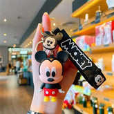 Disney Cartoon Anime Lilo and Stitch Pendant Keychains Holder Car Key Chain Key Ring Mobile Phone Bag Hanging Jewelry Gifts - GiFTiFY