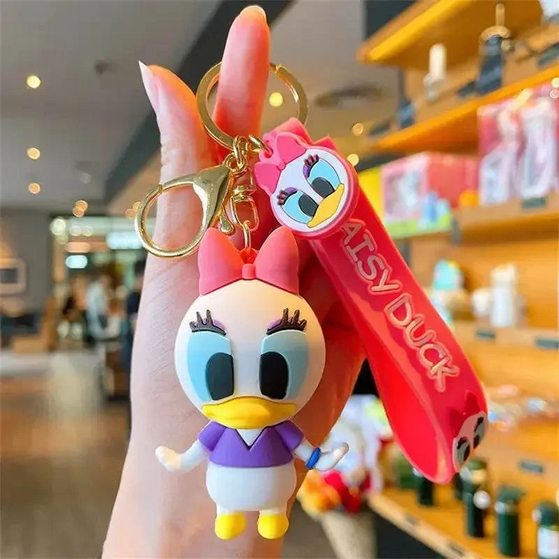 Disney Cartoon Anime Lilo and Stitch Pendant Keychains Holder Car Key Chain Key Ring Mobile Phone Bag Hanging Jewelry Gifts - GiFTiFY