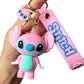 Disney Cartoon Anime Lilo and Stitch Pendant Keychains Holder Car Key Chain Key Ring Mobile Phone Bag Hanging Jewelry Gifts - GiFTiFY