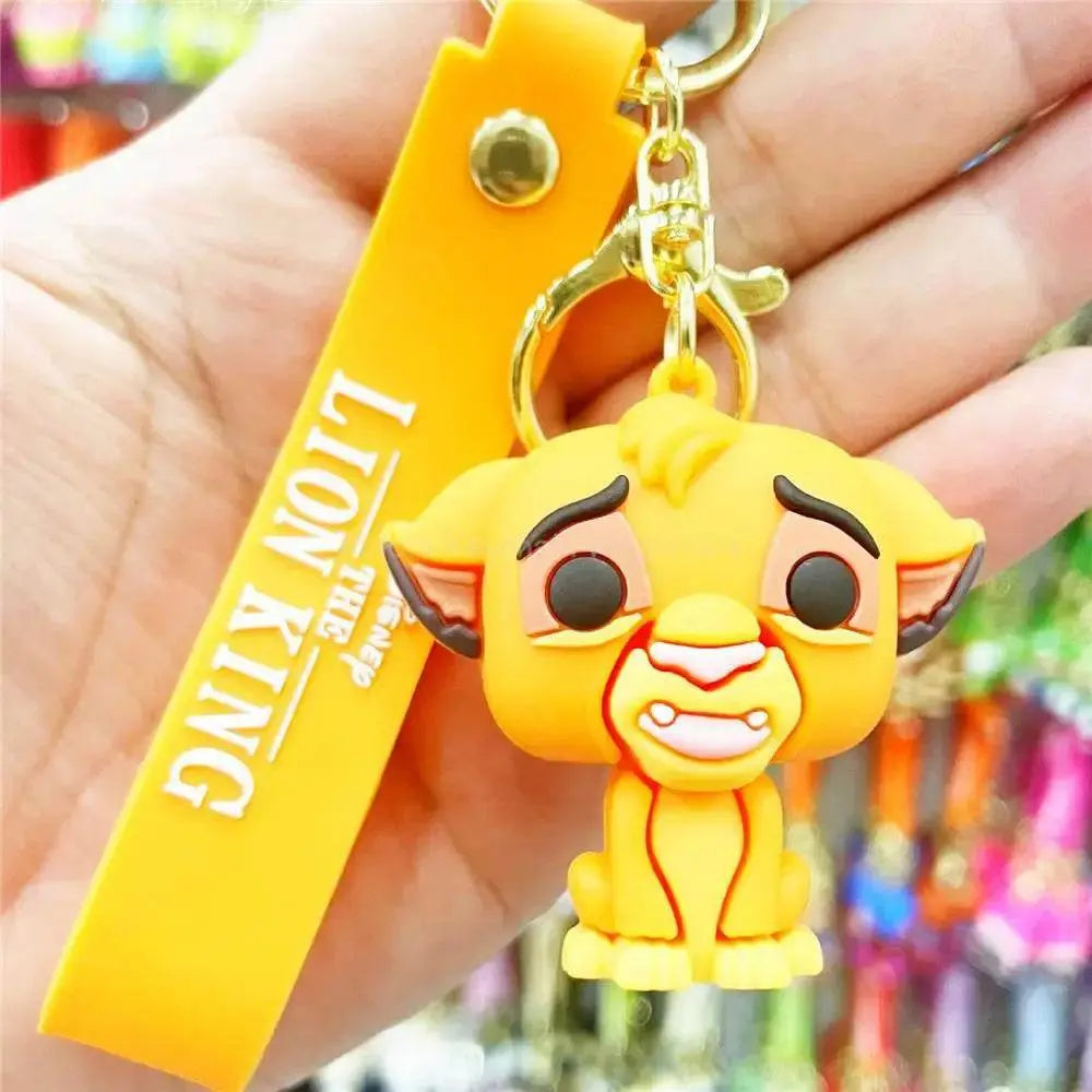 Disney Cartoon Anime Lilo and Stitch Pendant Keychains Holder Car Key Chain Key Ring Mobile Phone Bag Hanging Jewelry Gifts - GiFTiFY