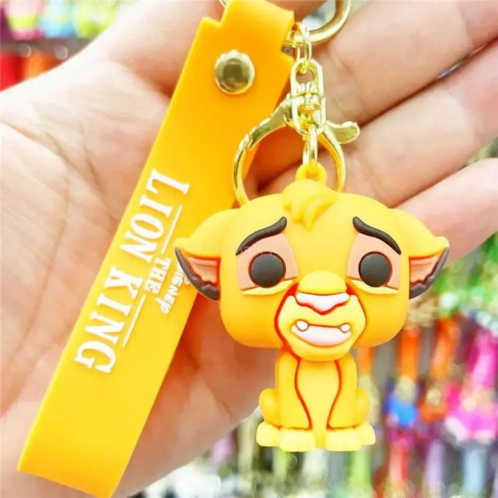 Disney Cartoon Anime Lilo and Stitch Pendant Keychains Holder Car Key Chain Key Ring Mobile Phone Bag Hanging Jewelry Gifts - GiFTiFY