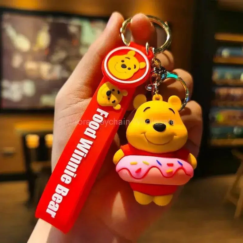 Disney Cartoon Anime Lilo and Stitch Pendant Keychains Holder Car Key Chain Key Ring Mobile Phone Bag Hanging Jewelry Gifts Toys & Games by Dropshee