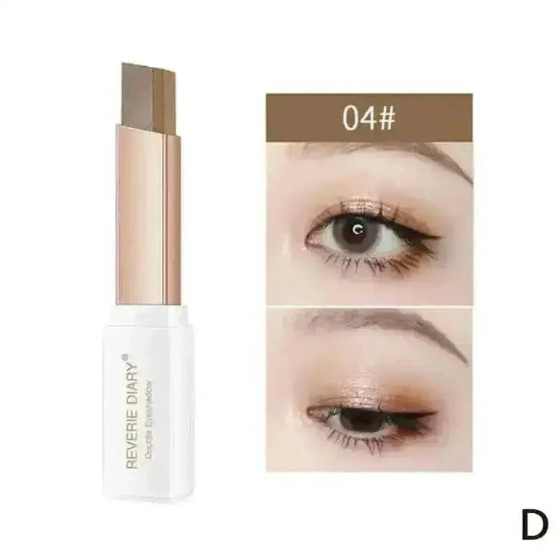 Double Color Glitter Eyeshadow Sticks Eye Shadow by Crataegus Makeup Store