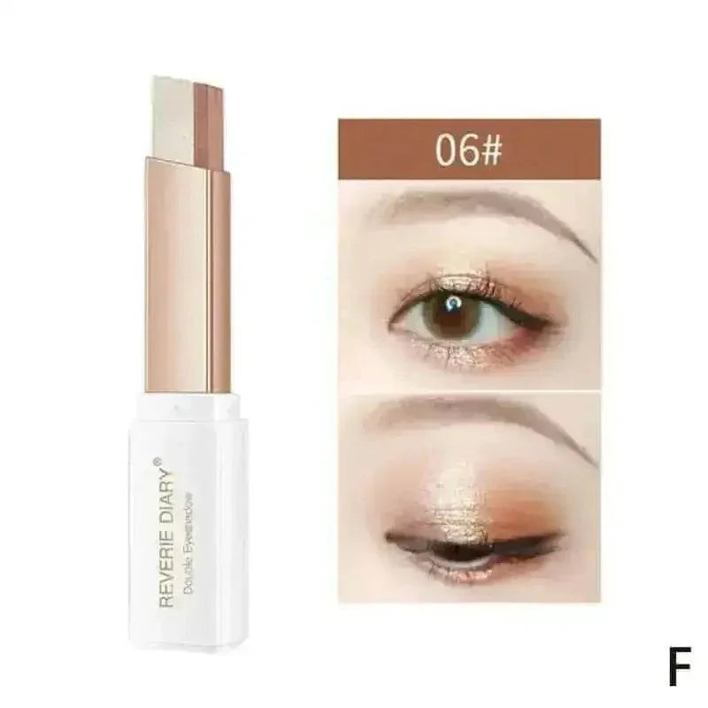 Double Color Glitter Eyeshadow Sticks Eye Shadow by Crataegus Makeup Store