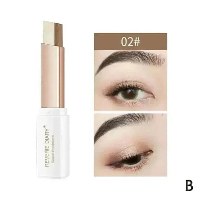 Double Color Glitter Eyeshadow Sticks Eye Shadow by Crataegus Makeup Store