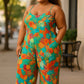 The Jenna Multi Print Jumpsuit - Plus Size