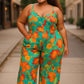 The Jenna Multi Print Jumpsuit - Plus Size