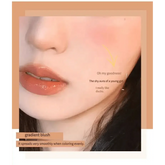 Dual Gradient Blush Highlights Natural Nude Makeup Brightening Cheek Purple Blue Female Niche Brand 2024 New - GiFTiFY