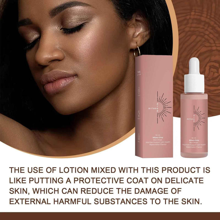 Tanning Face Serum Face Body Tanning Bed Outdoor Fine Line Repair Skin Serum Dark Bronzer Self Tanning Serum Drops - GiFTiFY