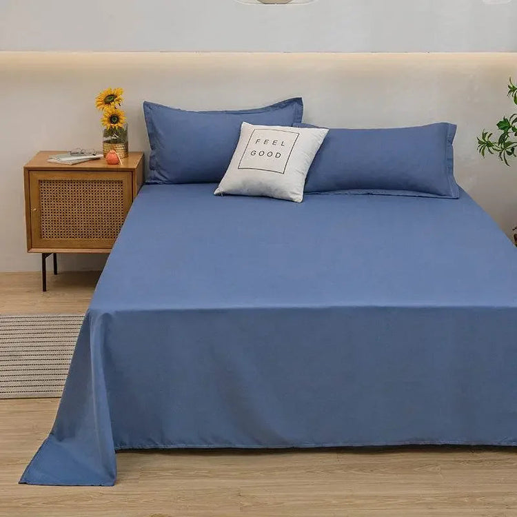Solid Color Flat Bed Sheet - GiFTiFY