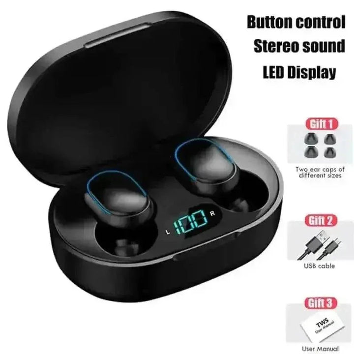 E7S TWS Wireless Bluetooth Earphones Sport - GiFTiFY