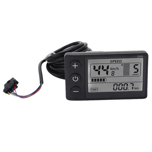 Electric Bike Display Waterproof SM LCD S866 - GiFTiFY
