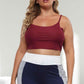 Plus Size Ribbed Spaghetti Strap Top - GiFTiFY
