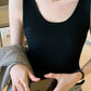 Plus Size Ribbed Scoop Neck Tank